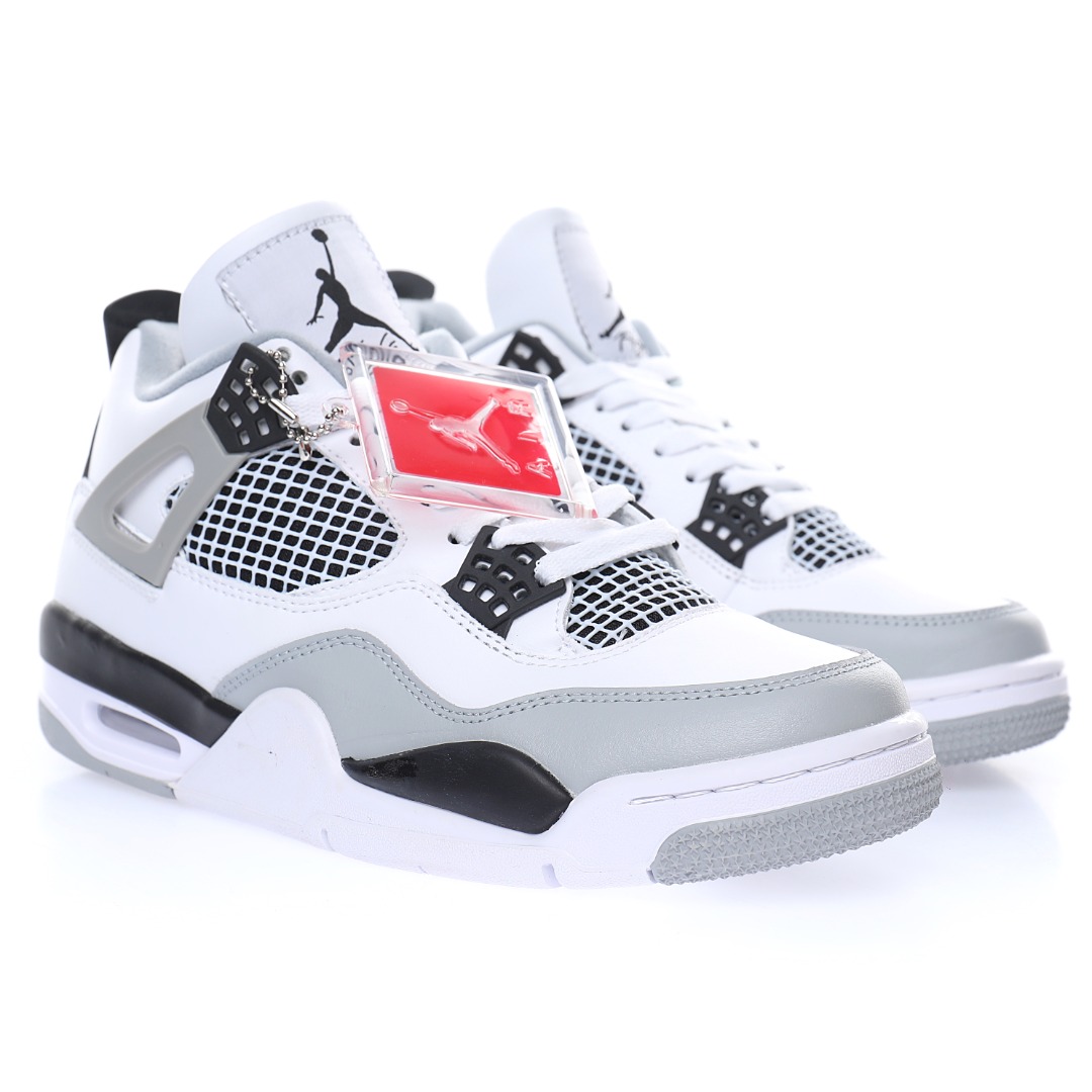 Nike Air Jordan 4 Retro GS"Light Smoke Grey"