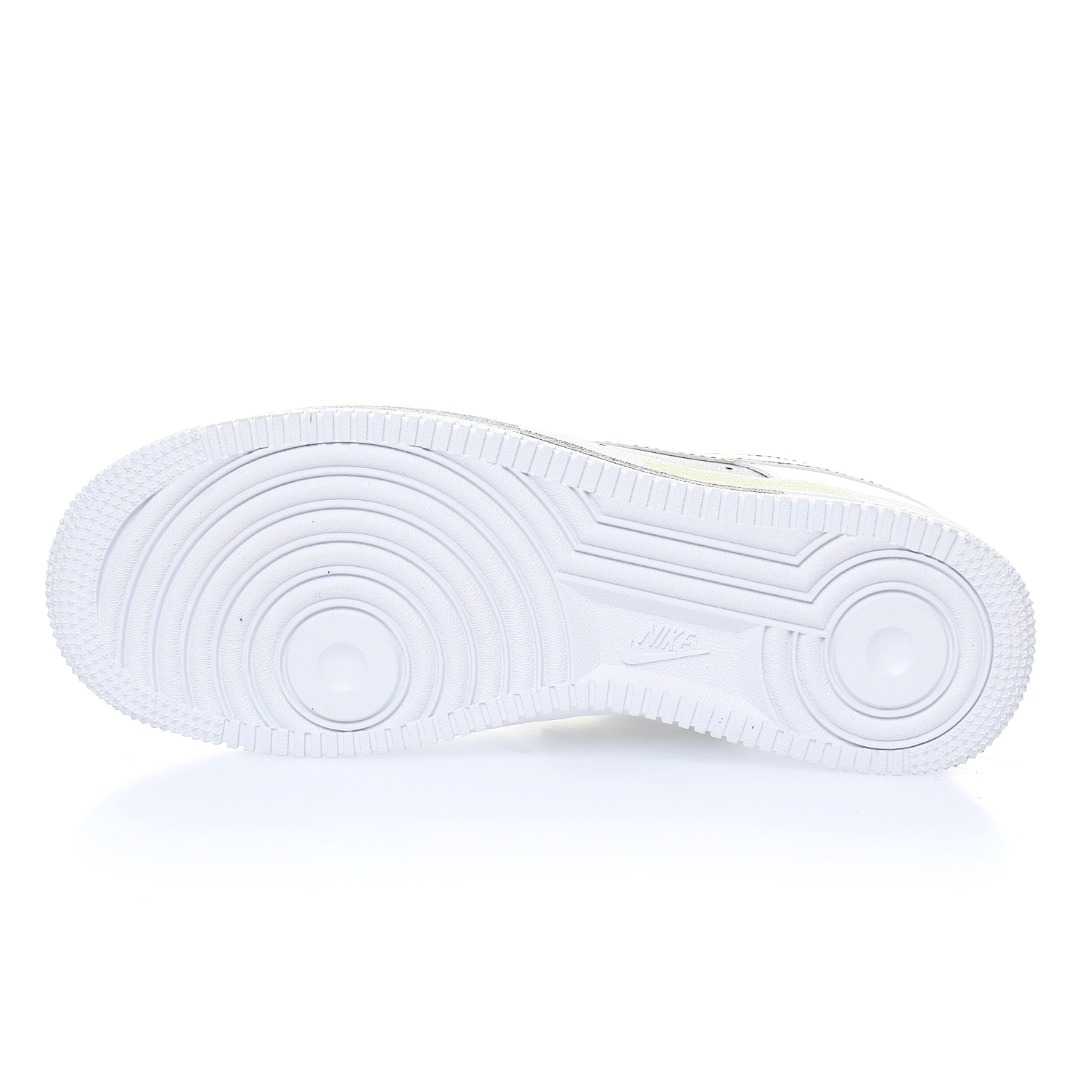 Nike Air Force 1 07 LV8"White/Black/Green Camo"