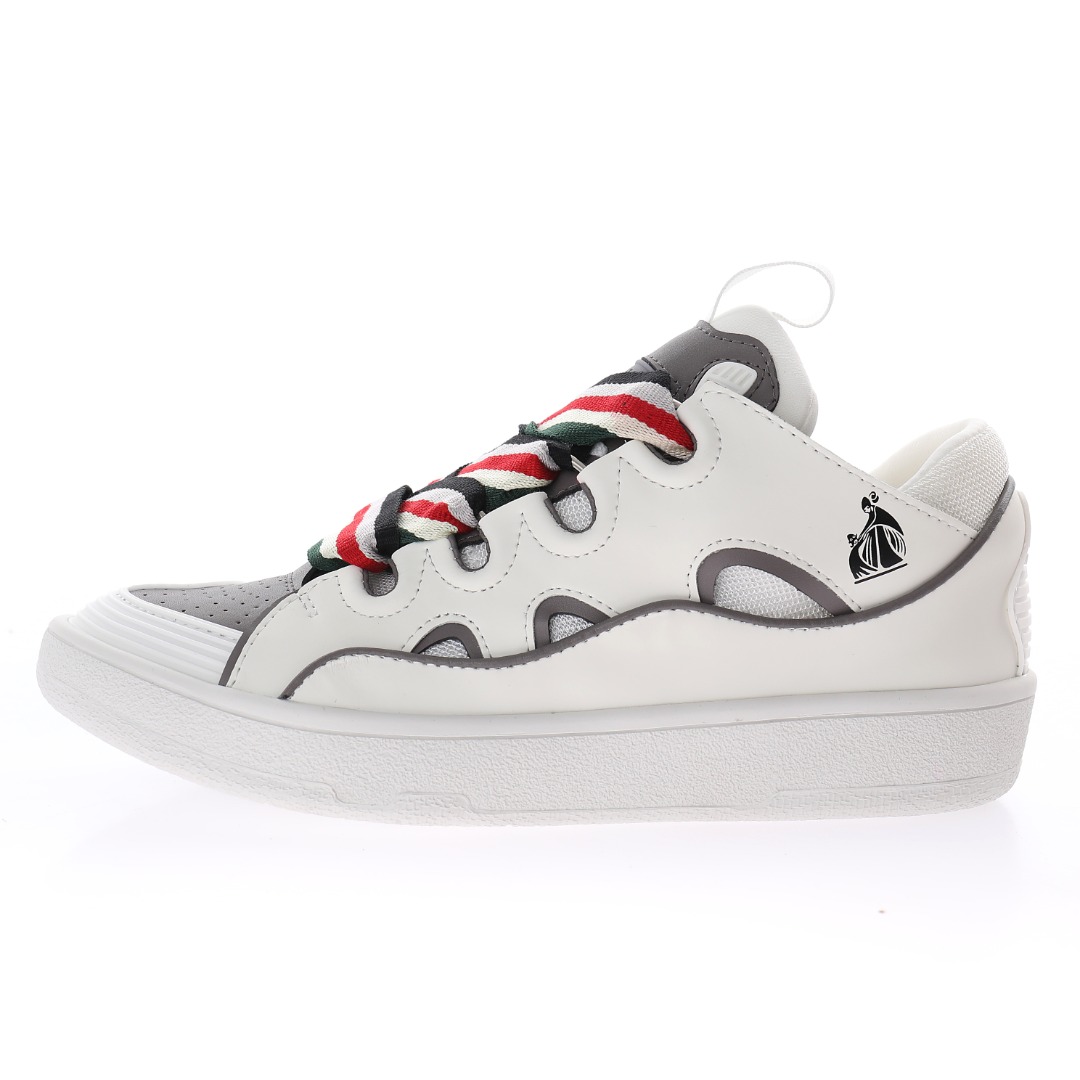 LANVIN Curb Low-Top Sneakers
