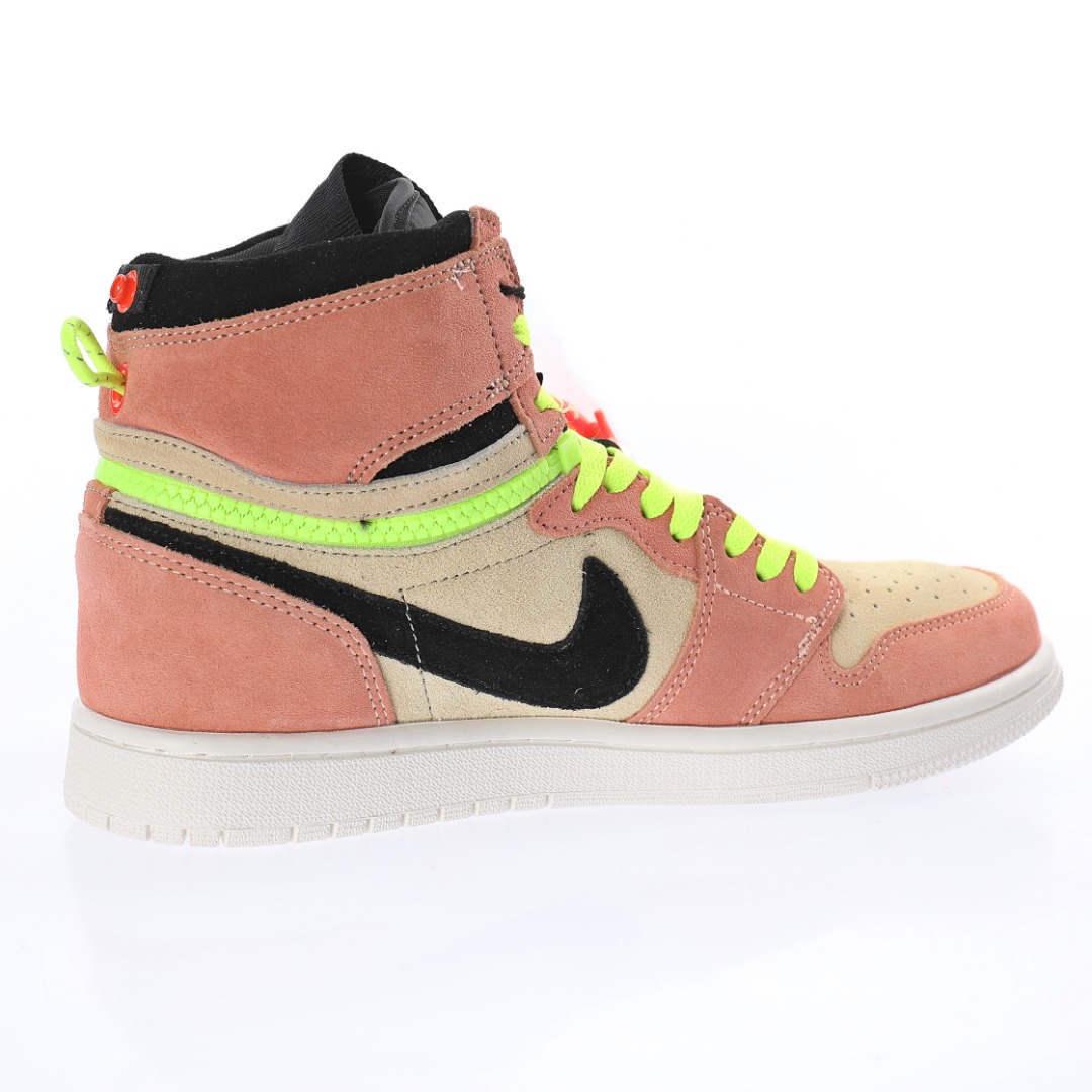 Nike Air Jordan 1 Retro High Switch"Peach Neon"