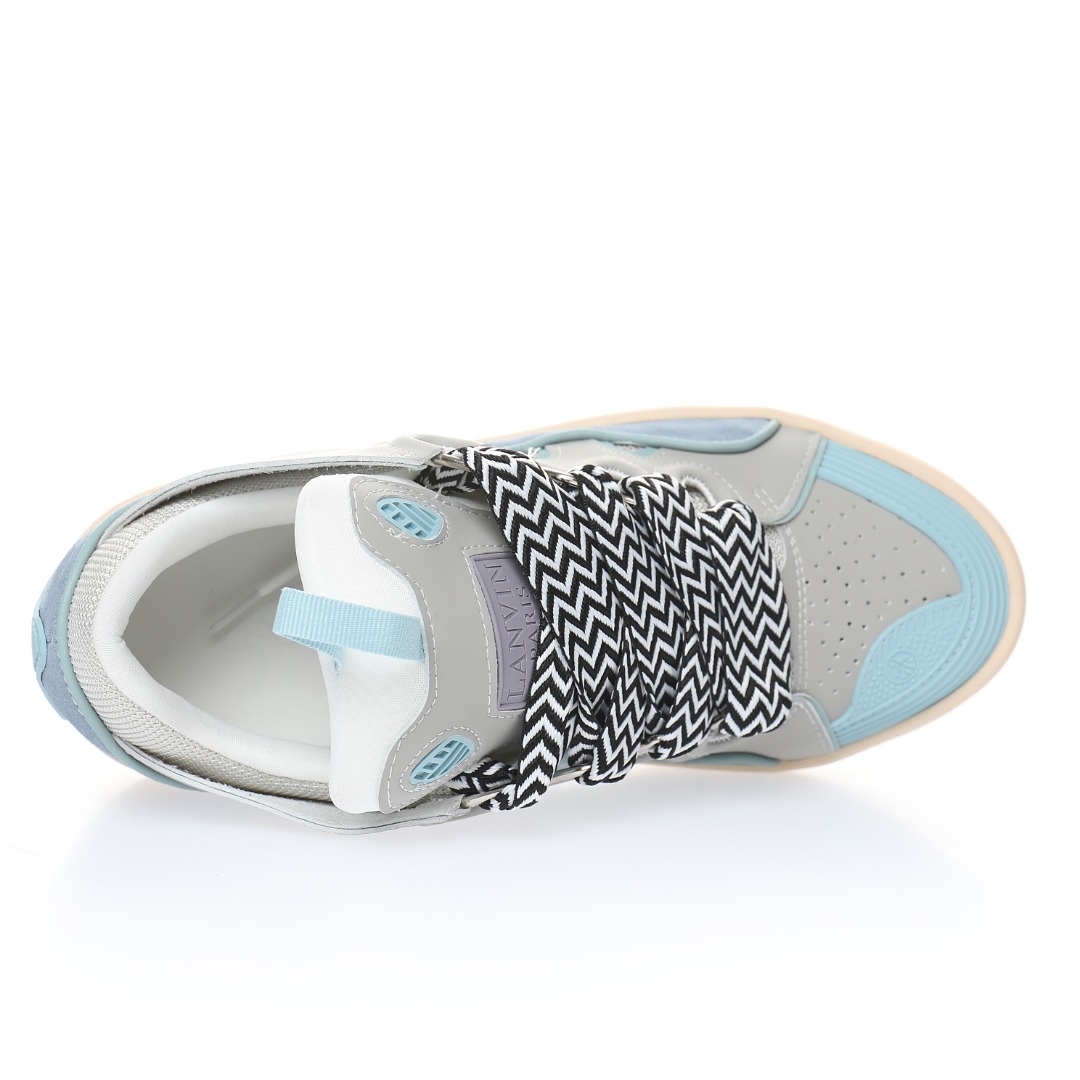 LANVIN Curb Low-Top Sneakers