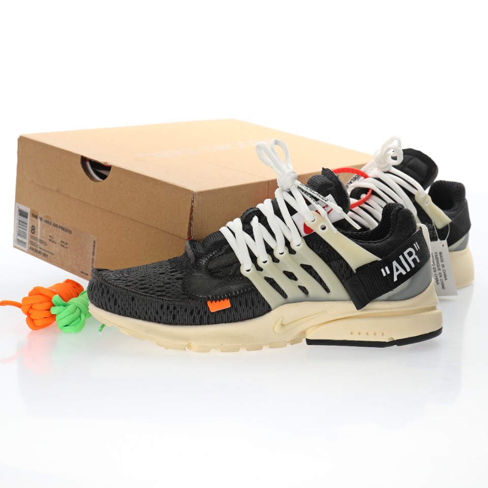 Off-White x Nike Air Presto"Black Muslin"1.0