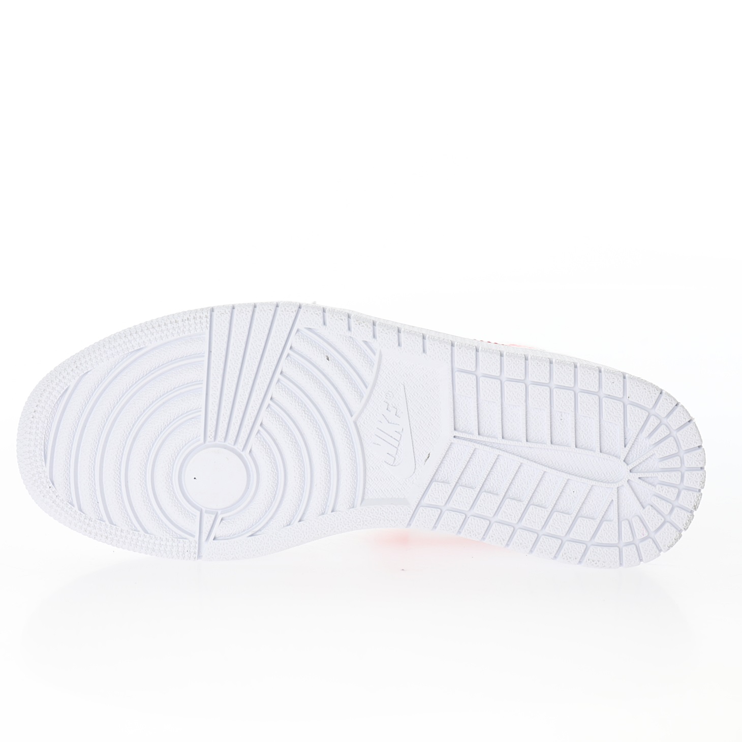 NIKE Wmns Air Jordan 1 Retro Mid"University White/Red"