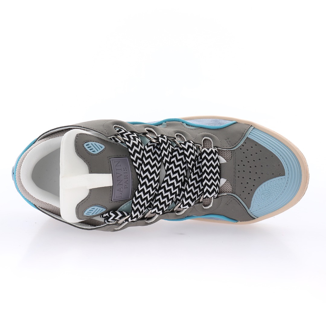 LANVIN Curb Low-Top Sneakers