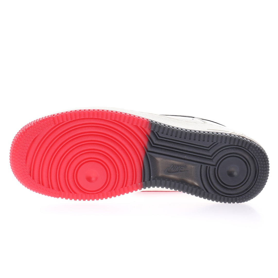 Nike Air Force 1’07 QS"Sail/Black/Red/Chicago Bullss"