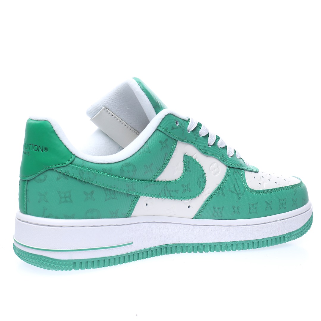 Louis Vuitton x Nike Air Force 1 07 LV8"White/Green/LV Monogram"