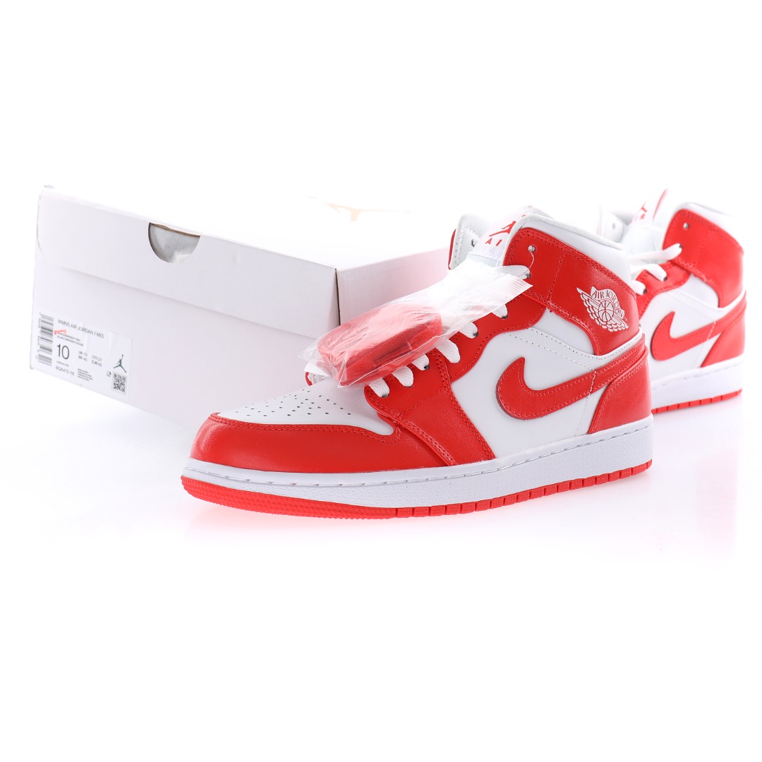 Nike Wmns Air Jordan 1 Mid GS"Orange"