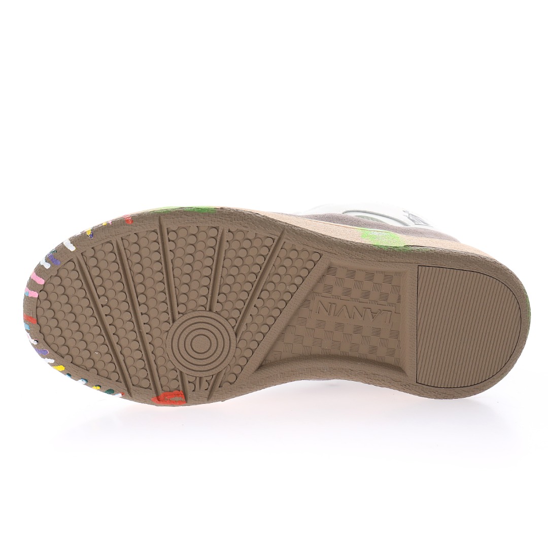 LANVIN Curb Low-Top Sneakers