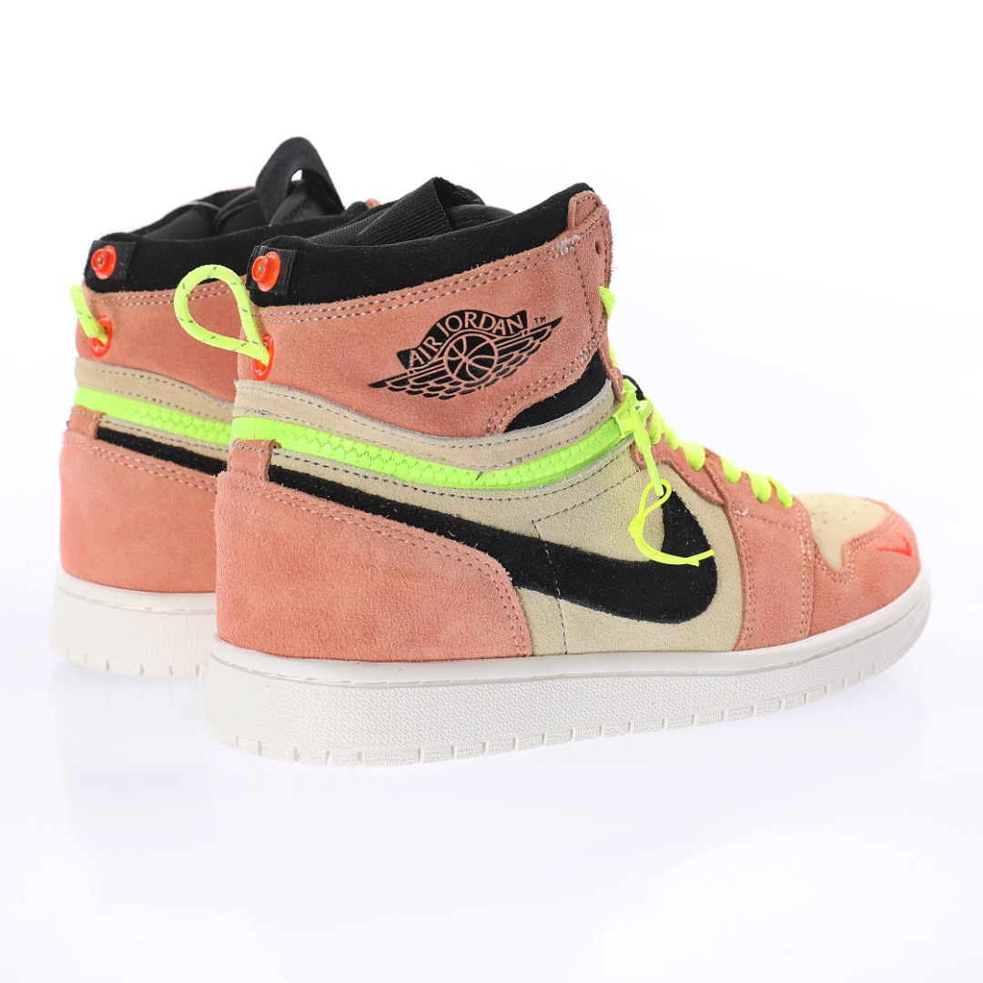 Nike Air Jordan 1 Retro High Switch"Peach Neon"
