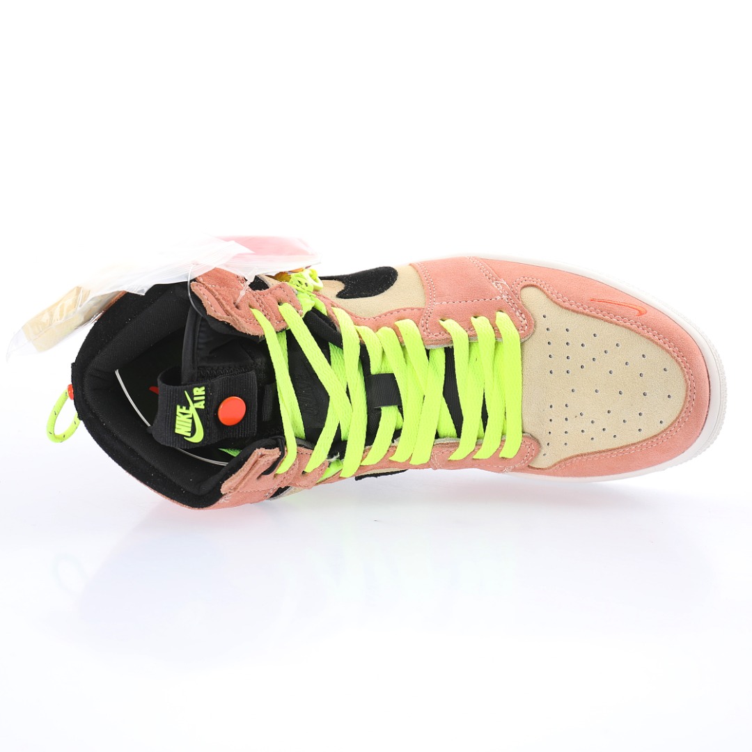 Nike Air Jordan 1 Retro High Switch"Peach Neon"