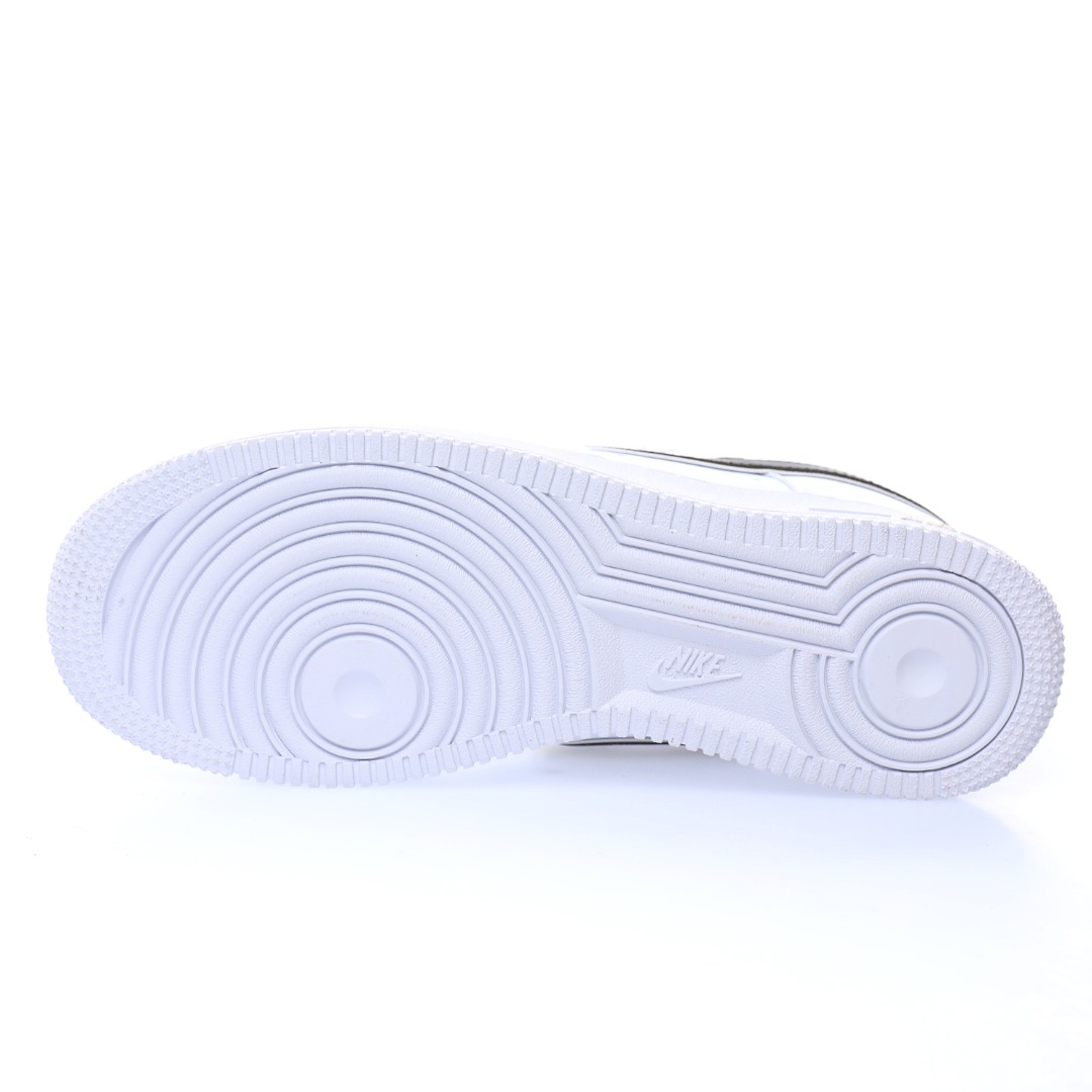 Nike Air Force 1 '07 LV8"White/Black/Metallic Gold"