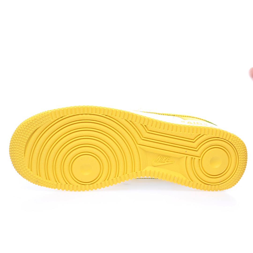 Louis Vuitton x Nike Air Force 1 07 LV8"White/Yellow/LV Monogram"
