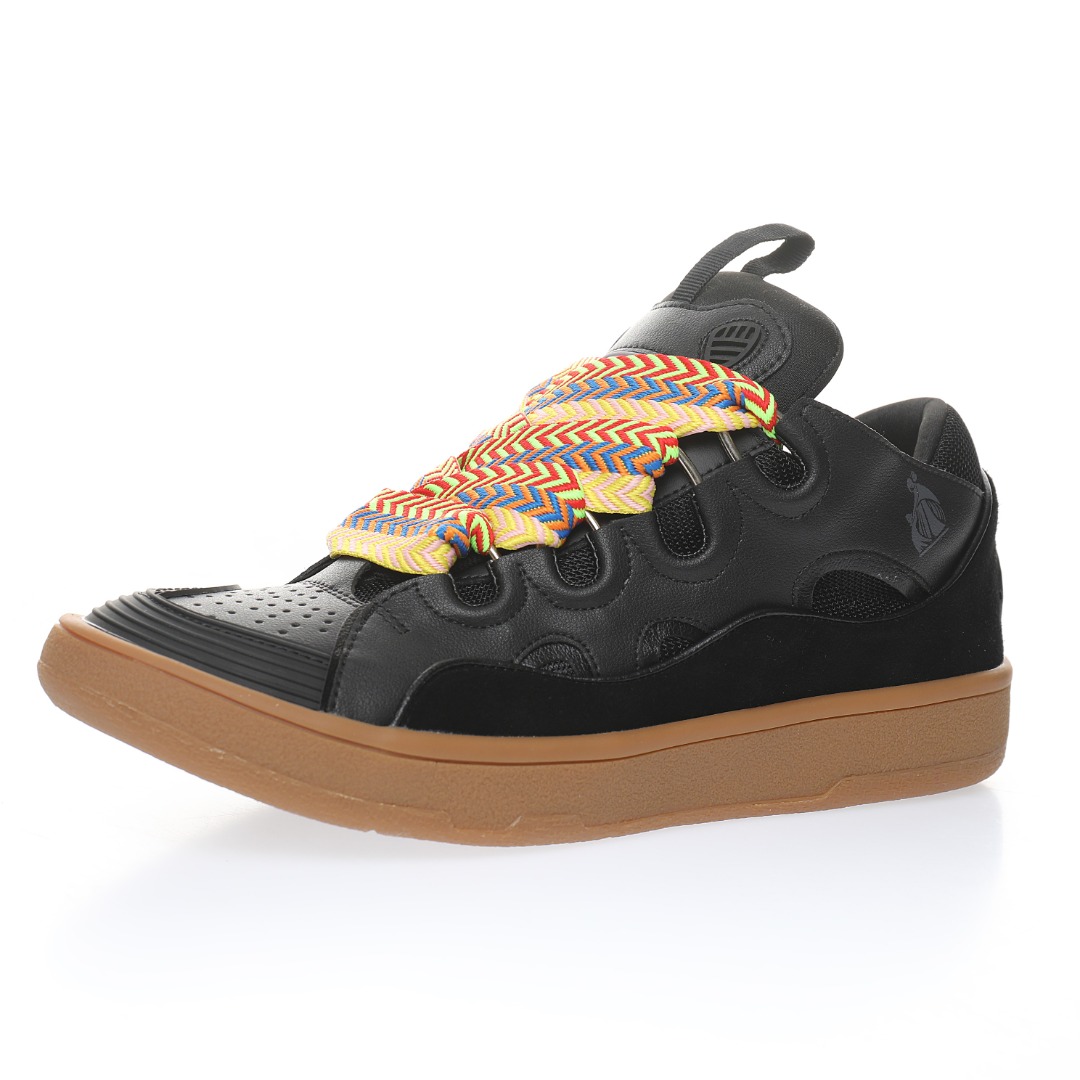 LANVIN Curb Low-Top Sneakers