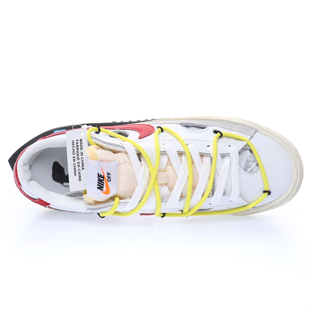 Off-White™ x Nike Blazer Low"White/University Red"