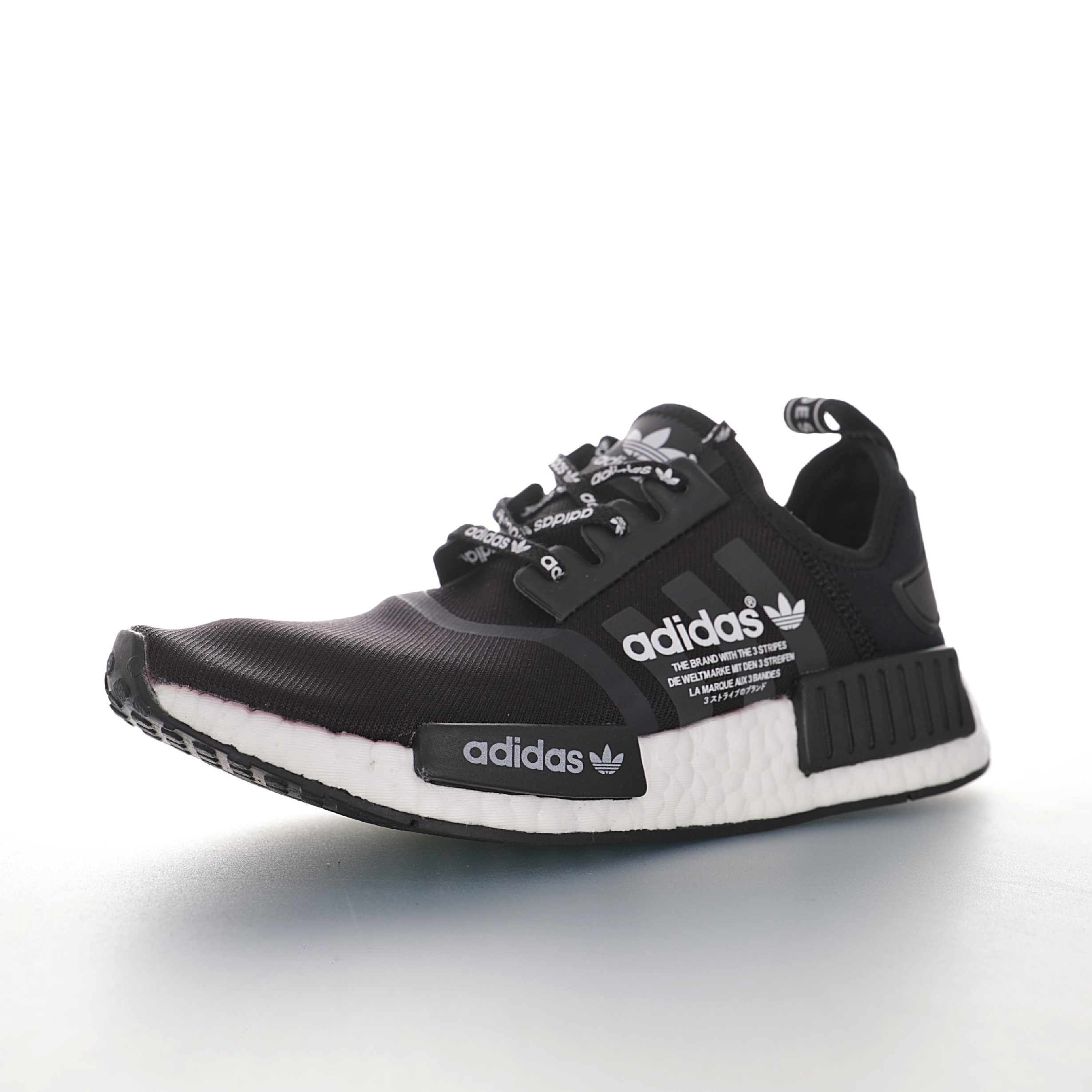 Adidas Originals NMD_R1"Black/White LOGO"