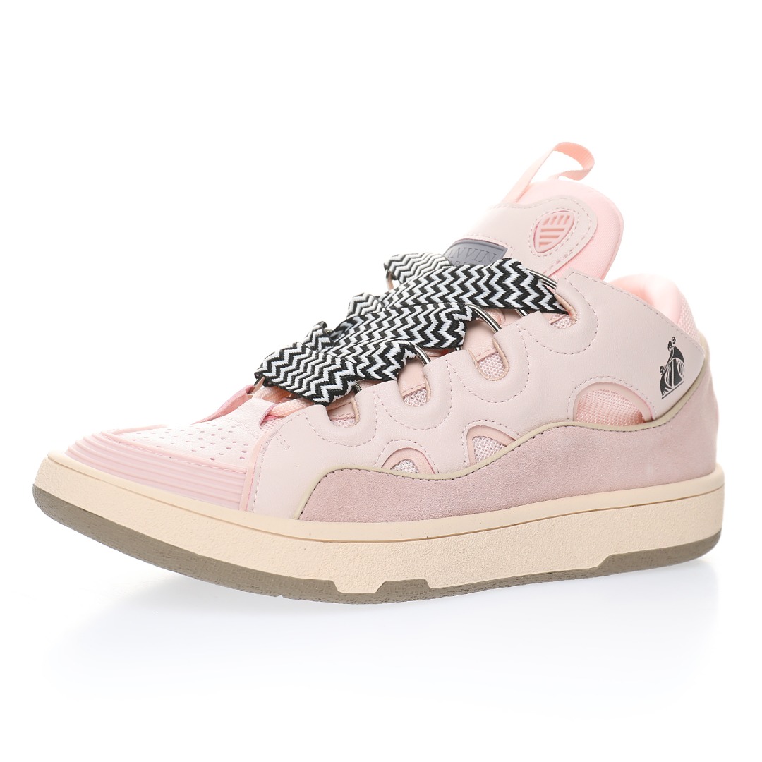 LANVIN Curb Low-Top Sneakers