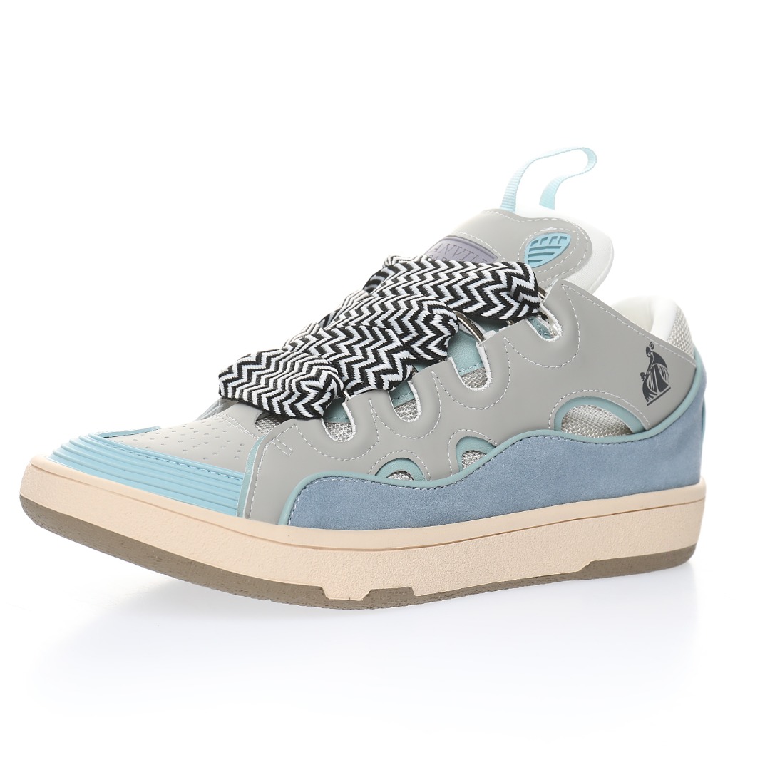 LANVIN Curb Low-Top Sneakers