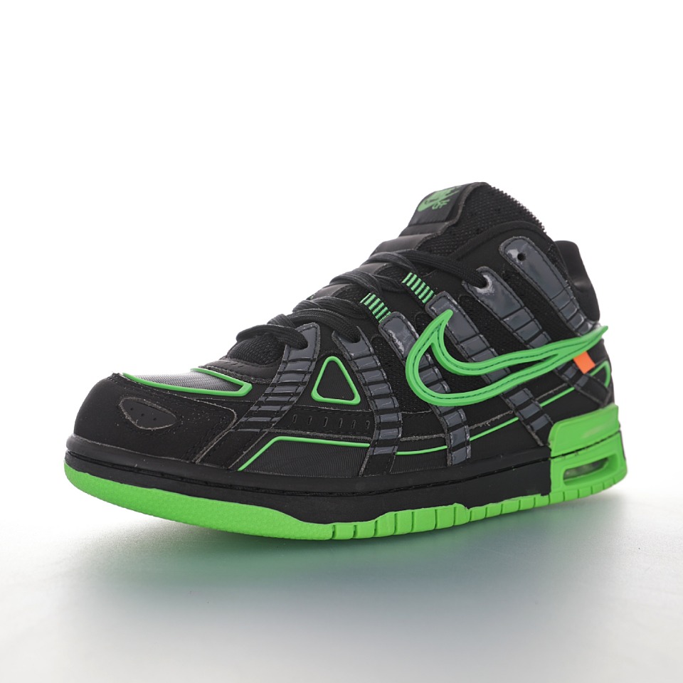 Off-White™ x Nike Air Rubber Dunk"Green Strike"2.0