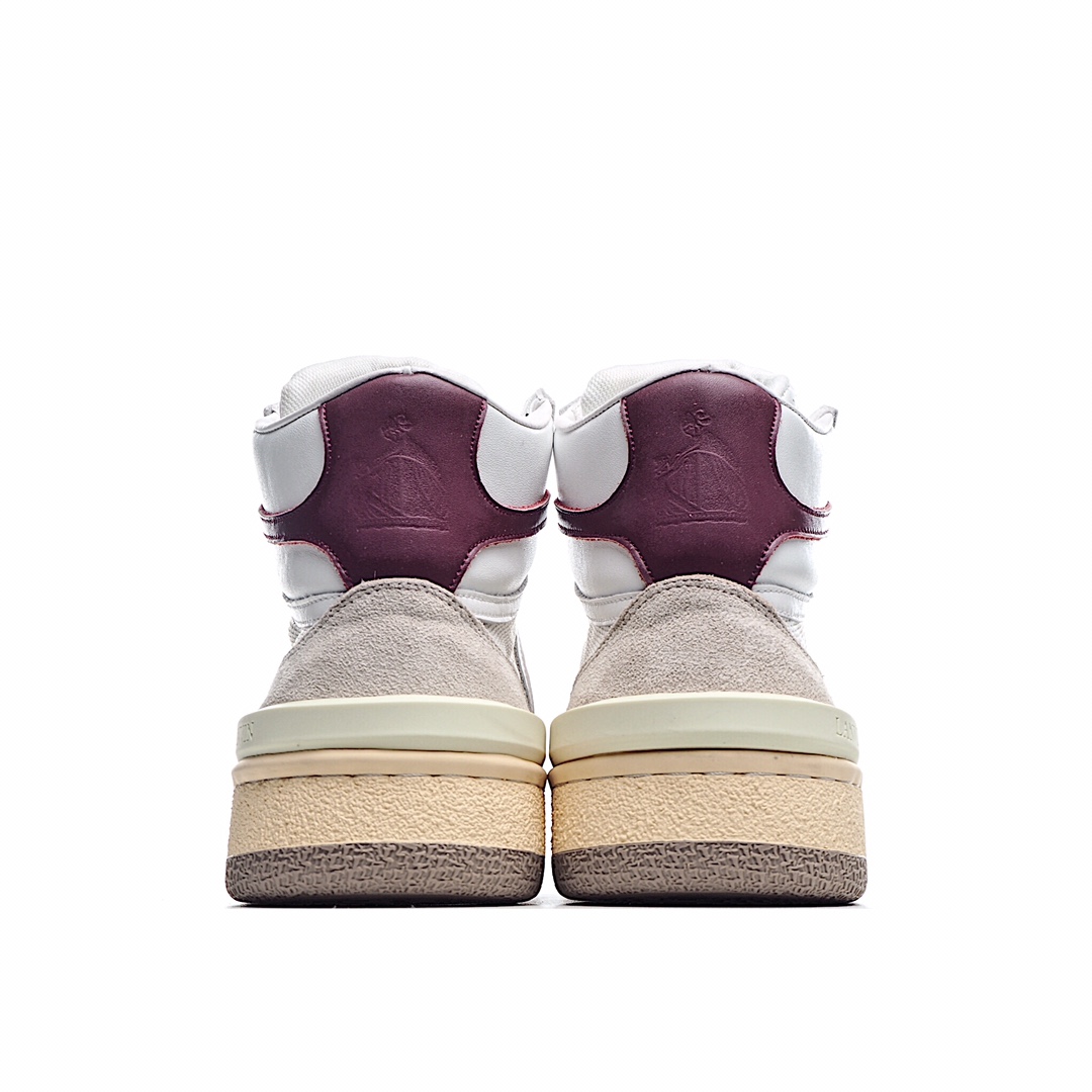 LANVIN Clay High-Top Tennis Sneakers