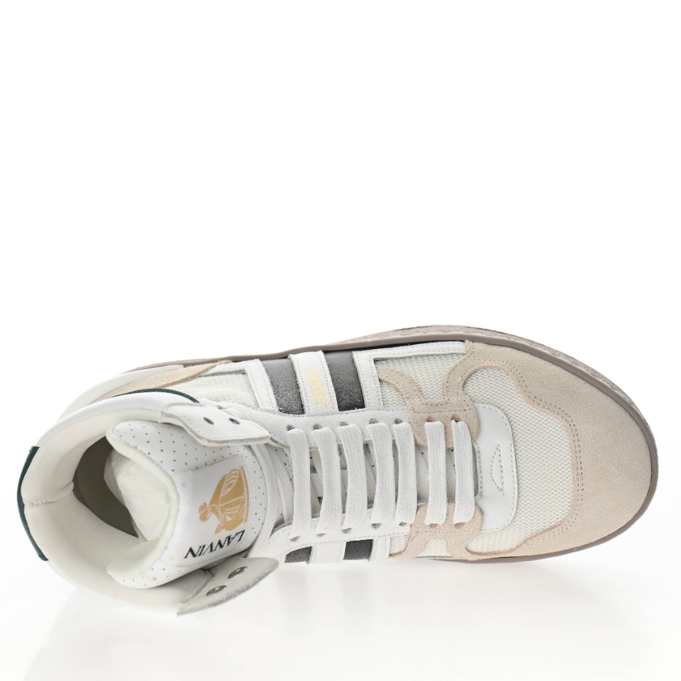 LANVIN Clay High-Top Tennis Sneakers