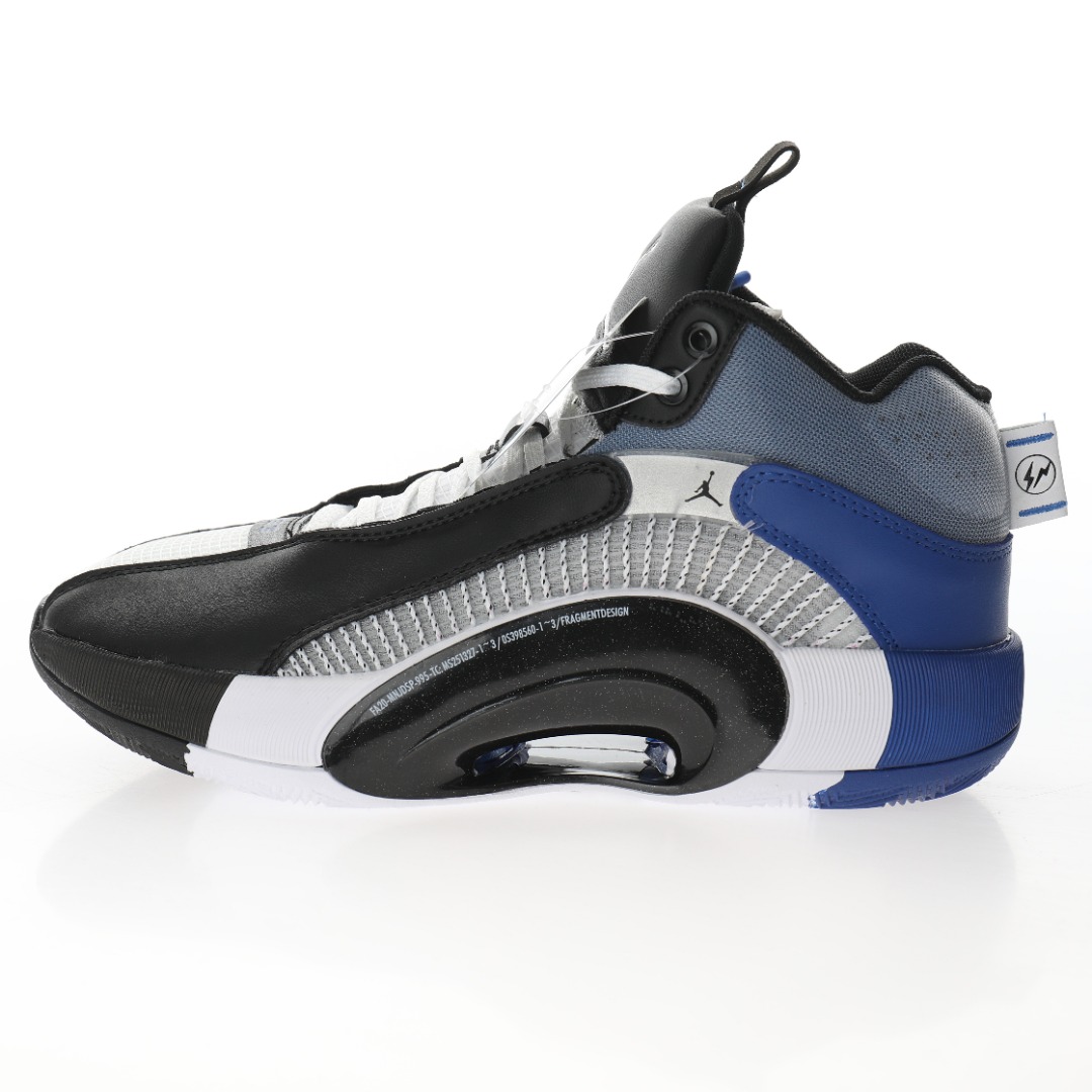 fragment design x Air Jordan 35 XXXV"White/Black-Sport Blue"