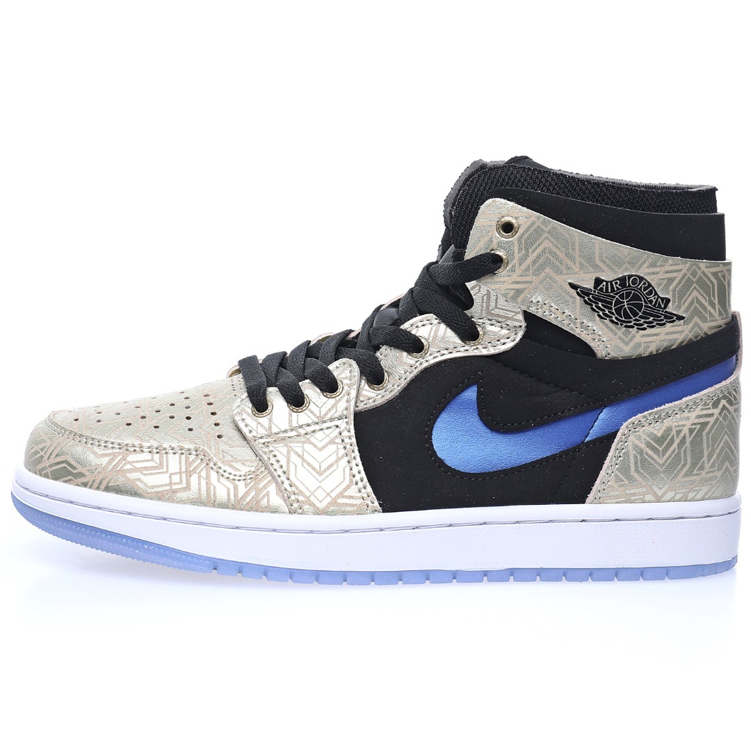 Nike Wmns Air Jordan 1 Zoom CMFT"Gold Laser"
