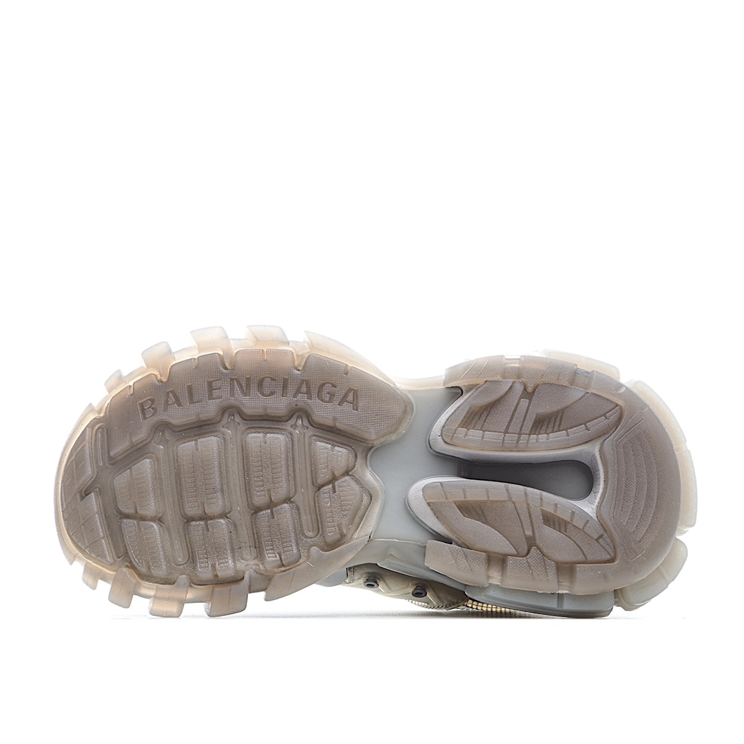 Balenciaga Sneaker Tess s.Gomma MAILLE WHITE/ORANGE