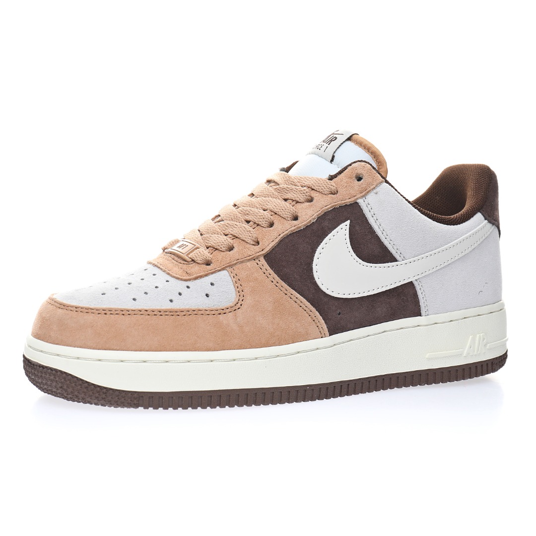 Nike Air Force 1´07 Low"Milk Tea/Coffee Brown/Grey"