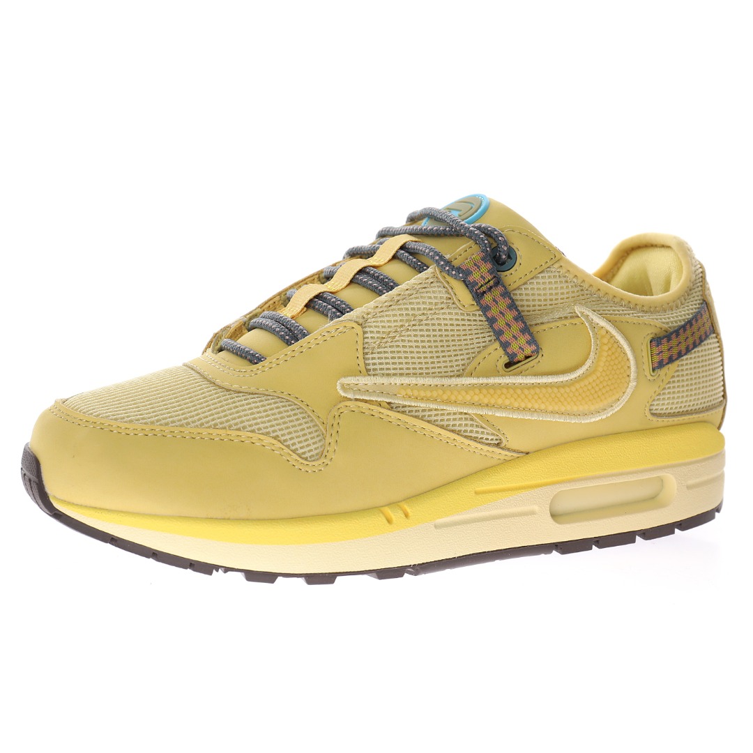 Travis Scott x Nike Air Max 1" Wheat/Lemon"⁠⁠