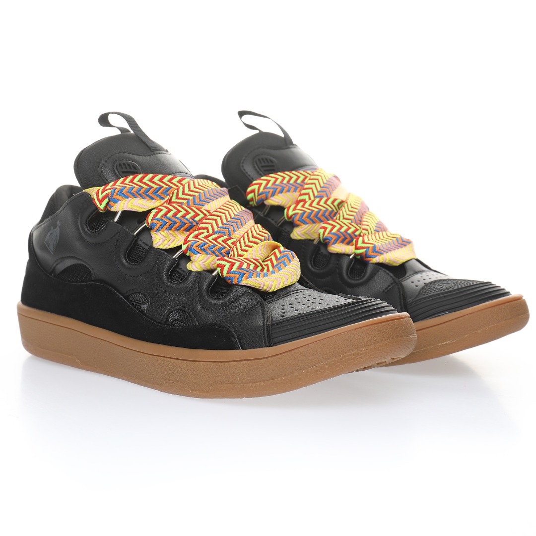LANVIN Curb Low-Top Sneakers