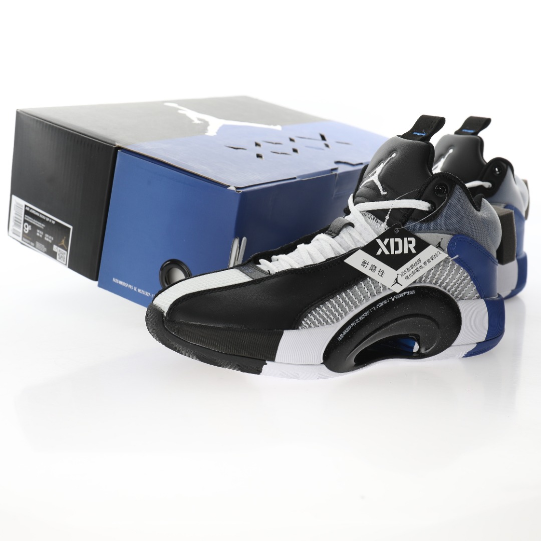 fragment design x Air Jordan 35 XXXV"White/Black-Sport Blue"