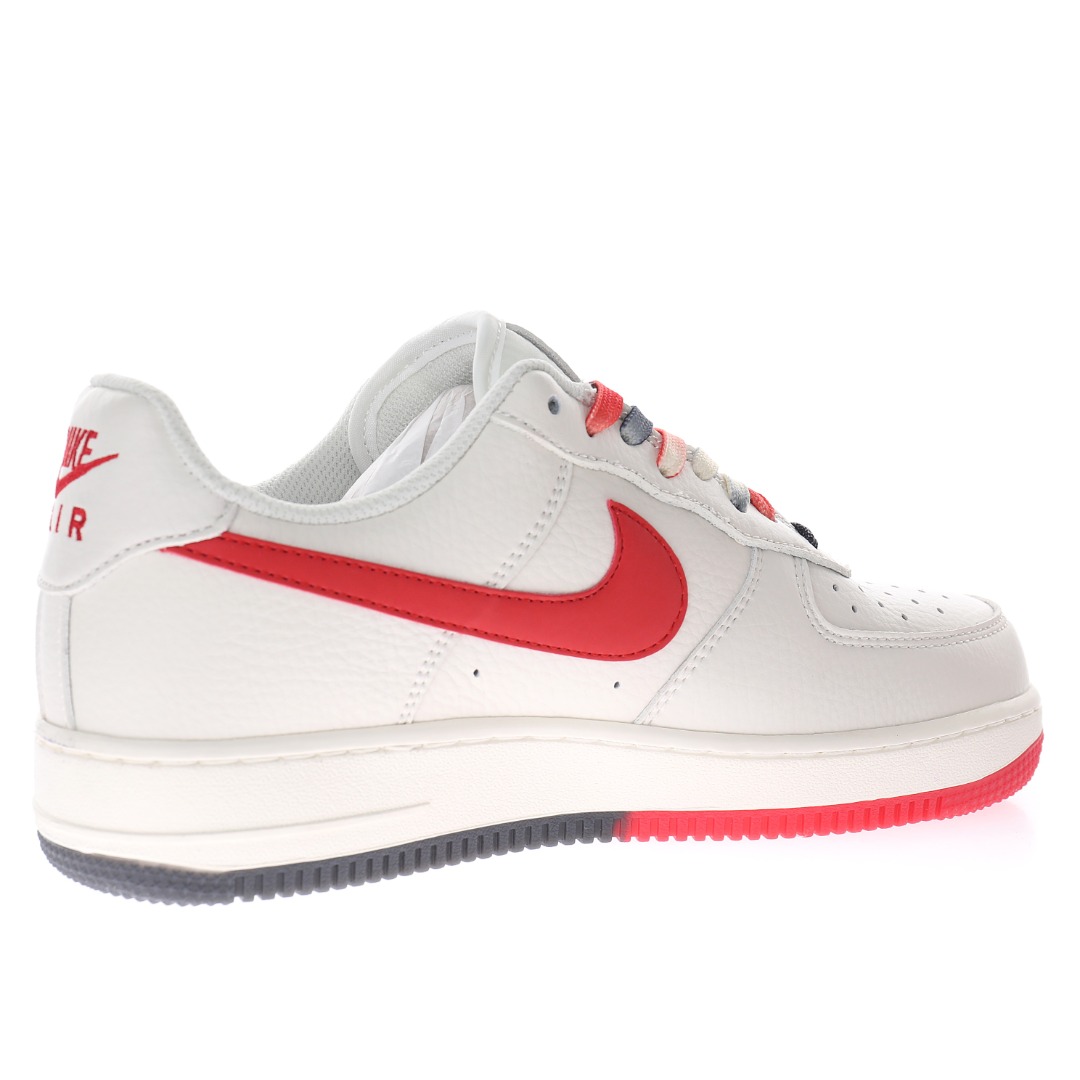 Nike Air Force 1’07 QS"Sail/Black/Red/Chicago Bullss"