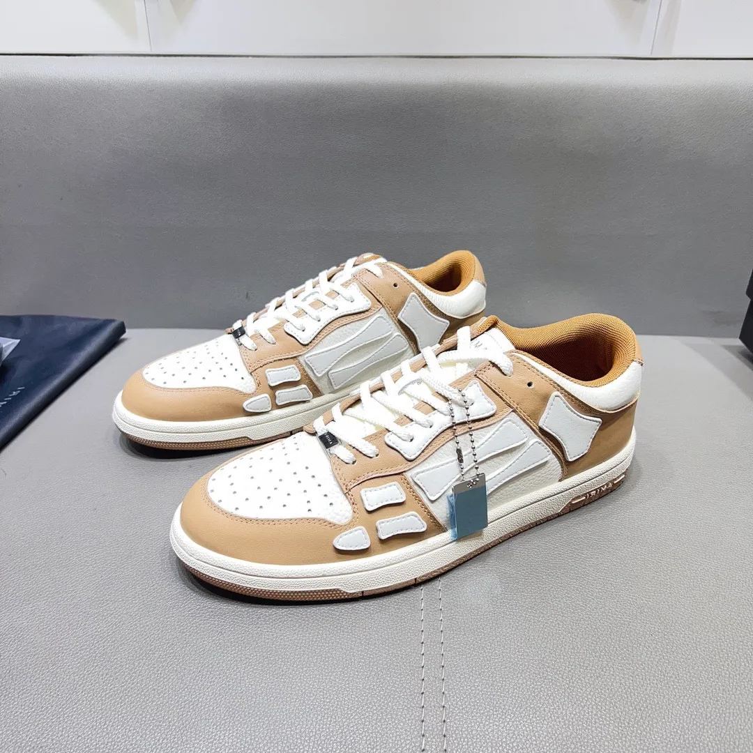AMIRI SKELETON LOW-SKEL TOP SNEAKERS