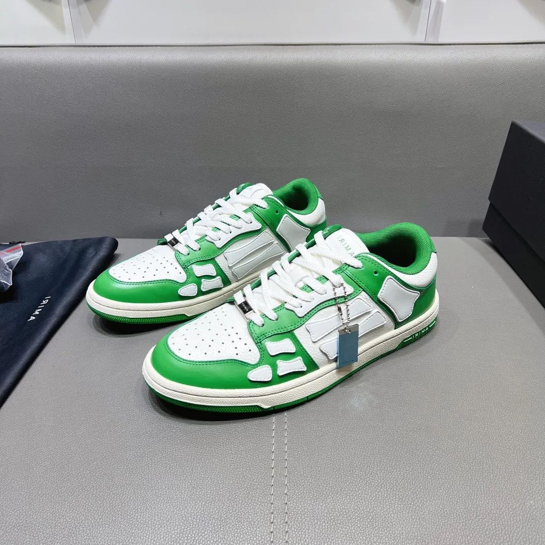 AMIRI SKELETON LOW-SKEL TOP SNEAKERS