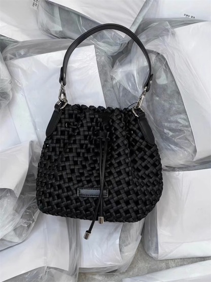 Global Limited-Hand-woven Oversized Leather Tote, Leather Shoulder Bag Handbag