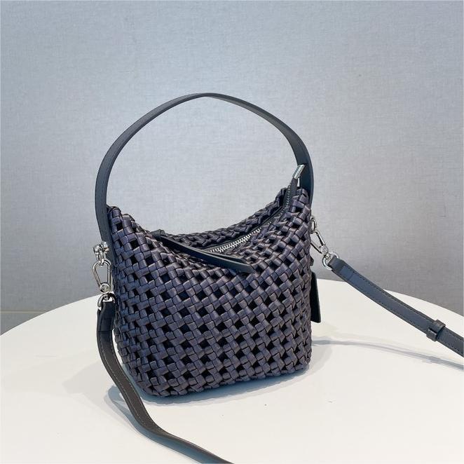 Global Limited-Hand-woven Oversized Leather Tote, Leather Shoulder Bag Handbag