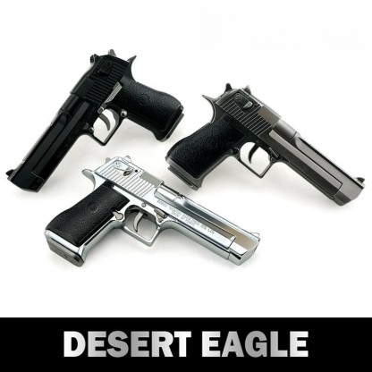 1:2 New Desert Eagle metal throw shell alloy gun model