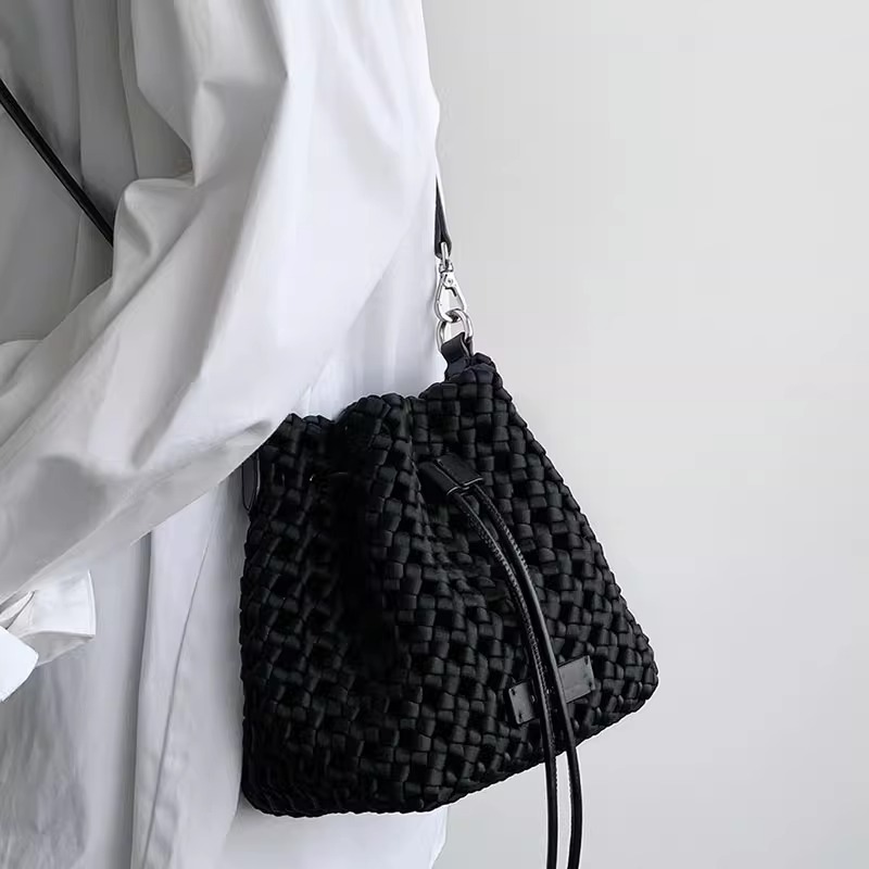 Global Limited-Hand-woven Oversized Leather Tote, Leather Shoulder Bag Handbag