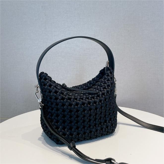 Global Limited-Hand-woven Oversized Leather Tote, Leather Shoulder Bag Handbag