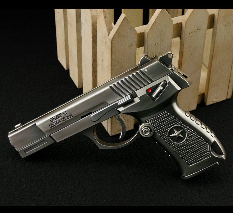 1:2 new 92 type pistol model full metal alloy removable throwing shell