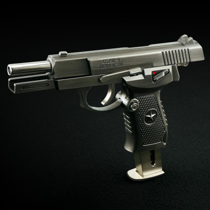 1:2 new 92 type pistol model full metal alloy removable throwing shell