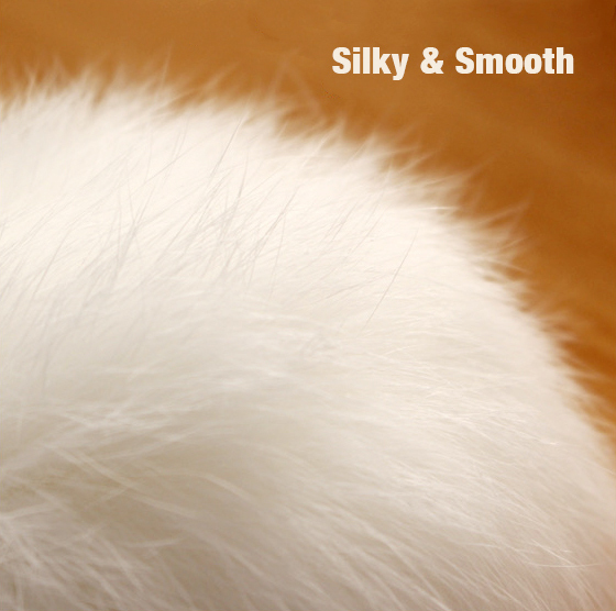 Cute Baby Bunny Tails Halloween Costume Accessories Fluffy Pom Pom Ball Rabbit