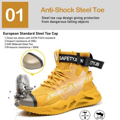 Steel Toe Work Shoes
