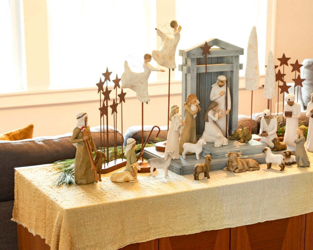 Nativity Deluxe 17-piece Set|Nativity Sets-babyanimal