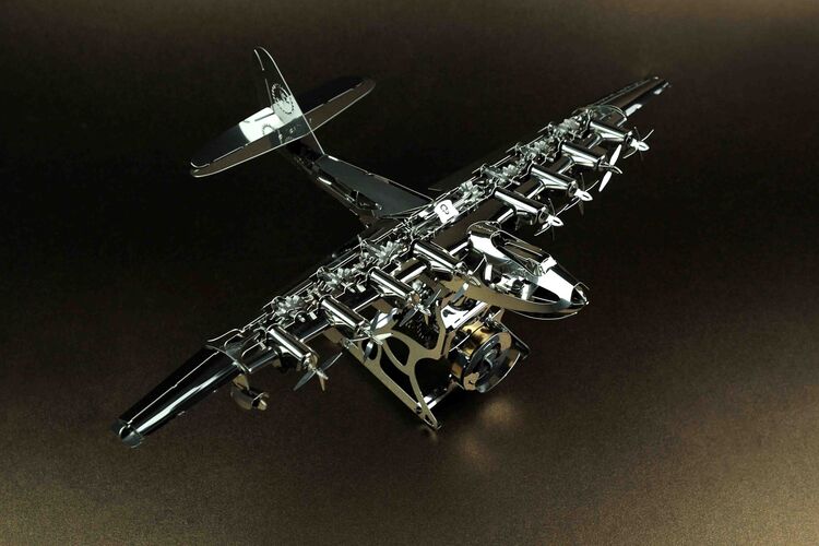 Time For Machine 3D Metal Model kit