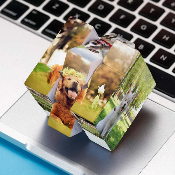 Photo Rubik's Cube Customized Multi Photo Rubik's Cube Mother's Day Gift,Baby Gift-babyanimal