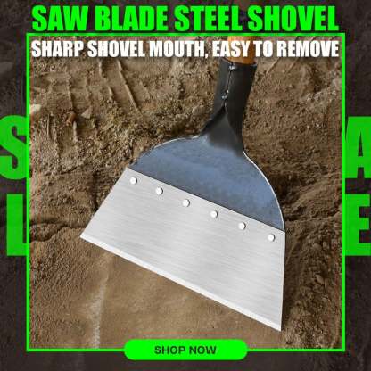 Multi-Functional Outdoor Garden Cleaning Shovel Steel flat shovel ice shovel Weeding Planting Farm Weeding Tool