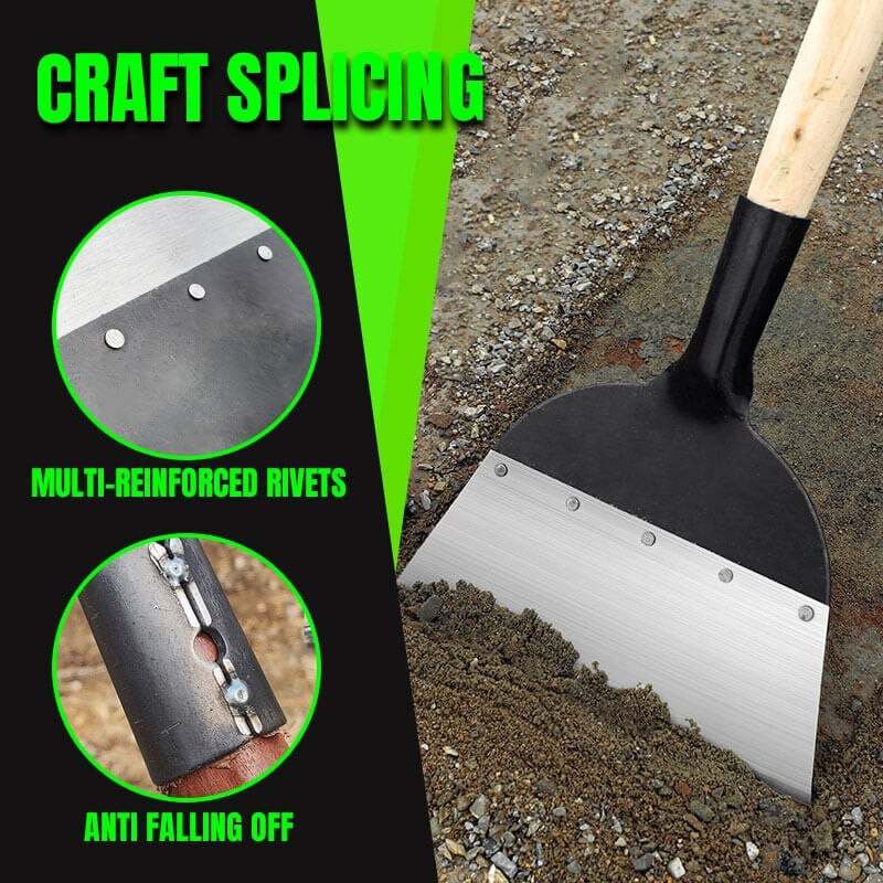 Multi-Functional Outdoor Garden Cleaning Shovel Steel flat shovel ice shovel Weeding Planting Farm Weeding Tool
