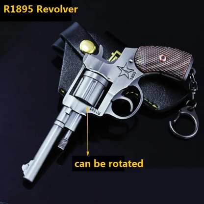 R1895 Revolver Mini Keychain