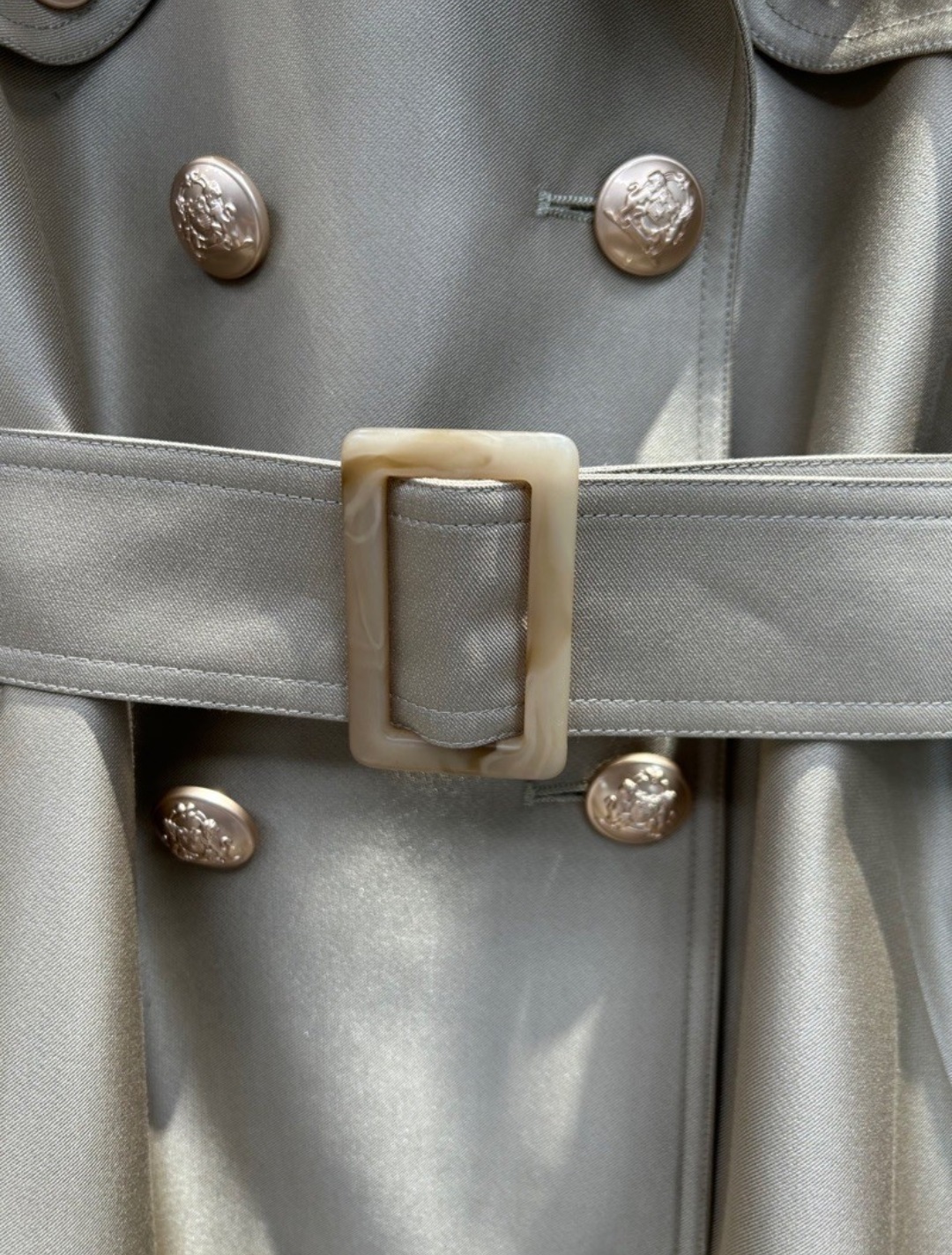 2023 Spring New Double-breasted High-end Women's Trench Coat